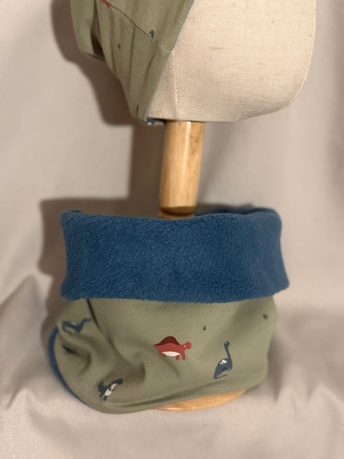 Beanie & Loop Dino Grün